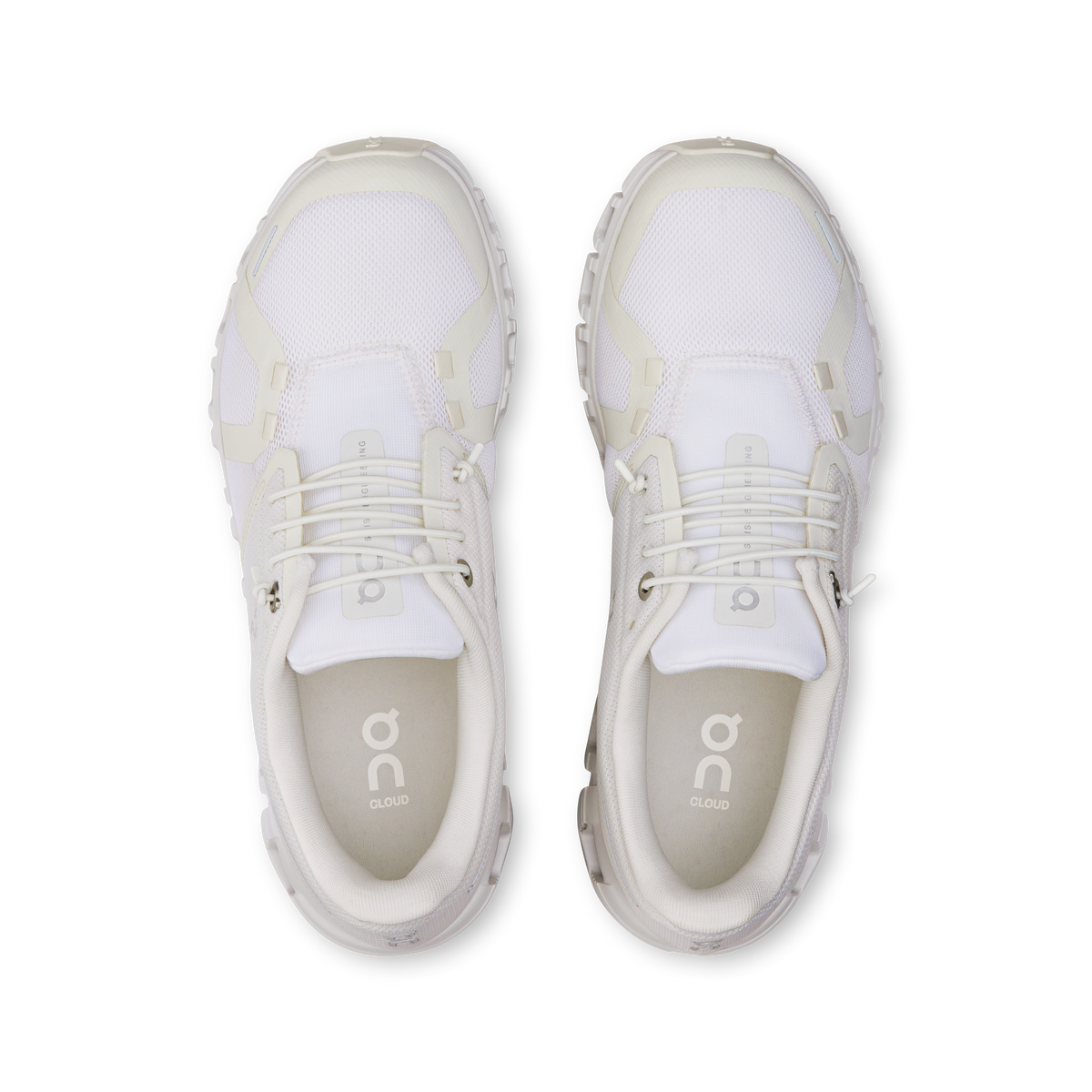 On Women's Cloud 6 – White/White – view 2