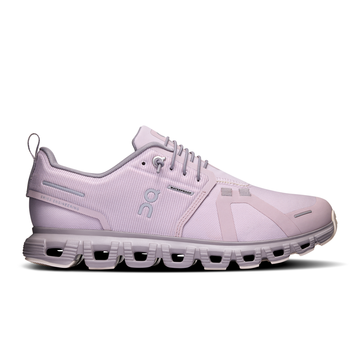 On Women's Cloud 6 Waterproof – Mauve/Zinc