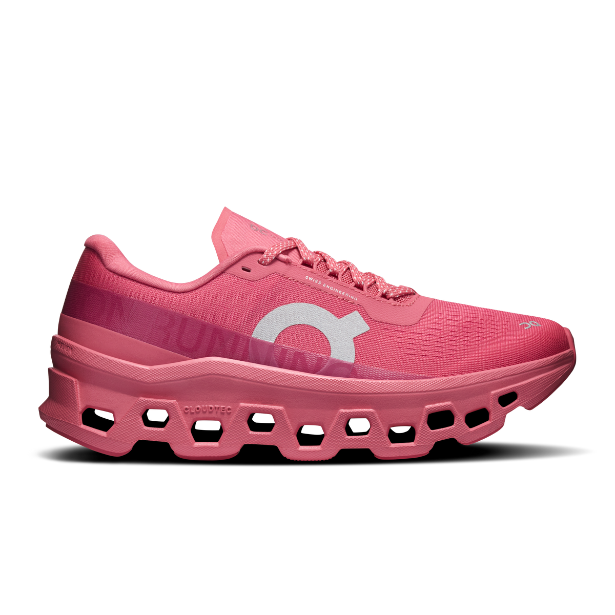 On Women's Cloudmonster – Camellia/Camellia
