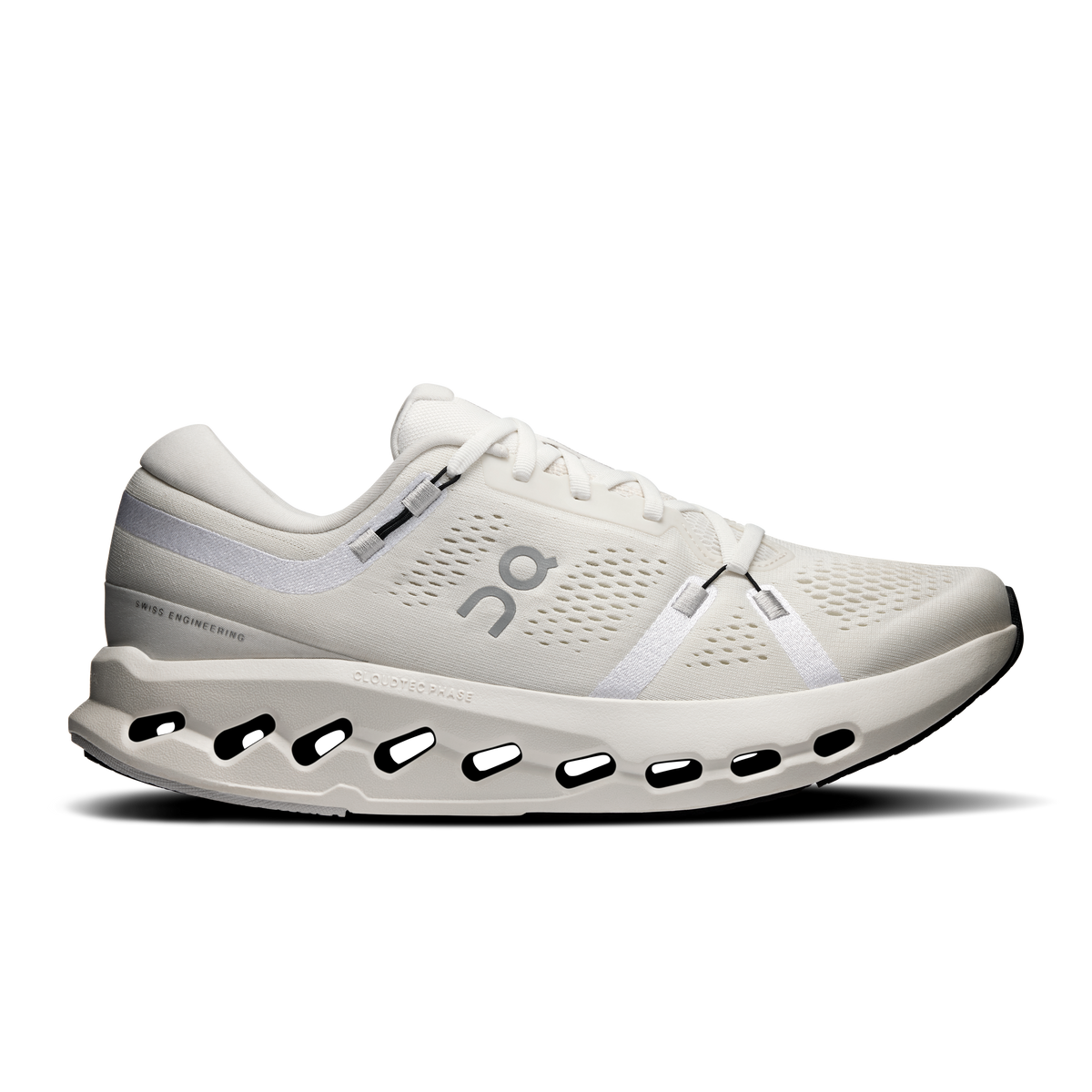 On Cloudsurfer 2 – Ivory/Ivory – view 1