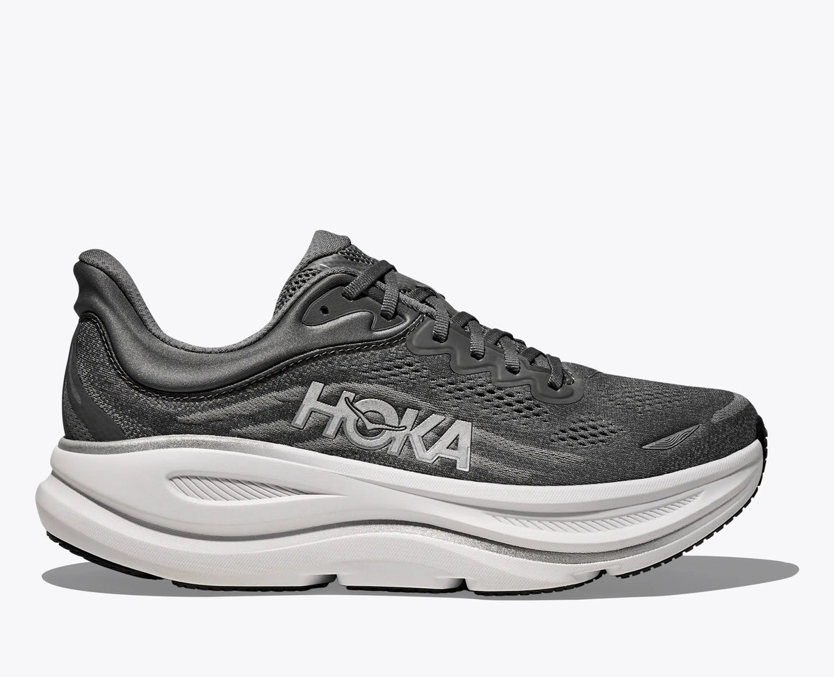 HOKA Bondi 9 – Asteroid/Silver – view 1