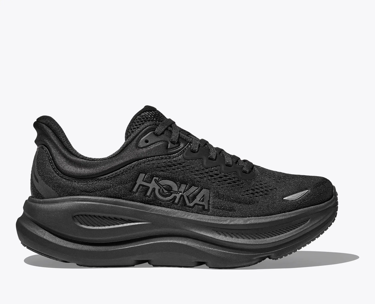 HOKA Bondi 9 – Black/Black – view 1