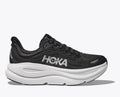 HOKA Women's Bondi 9 – Black/White – view 1