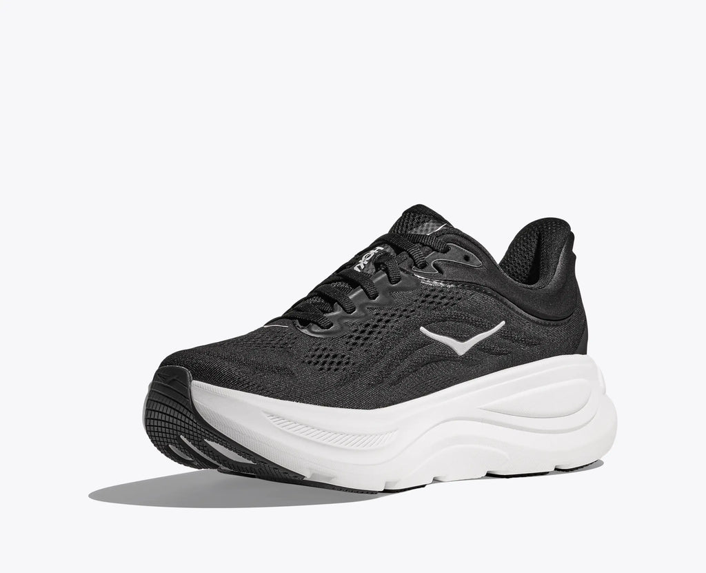 HOKA Women's Bondi 9 – Black/White – view 3