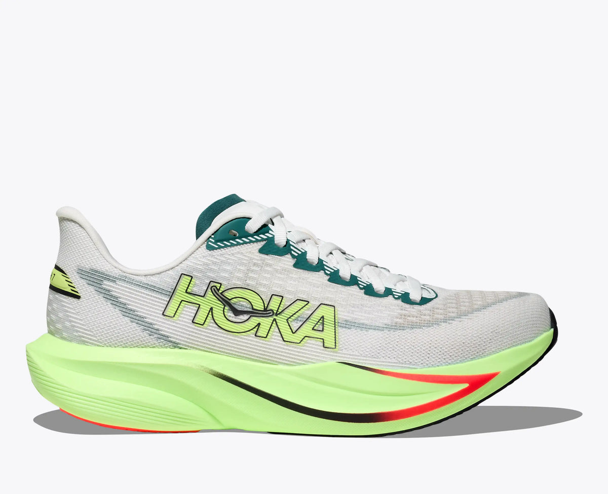 HOKA Mach 7 – Frost/Neon Yuzu – view 1