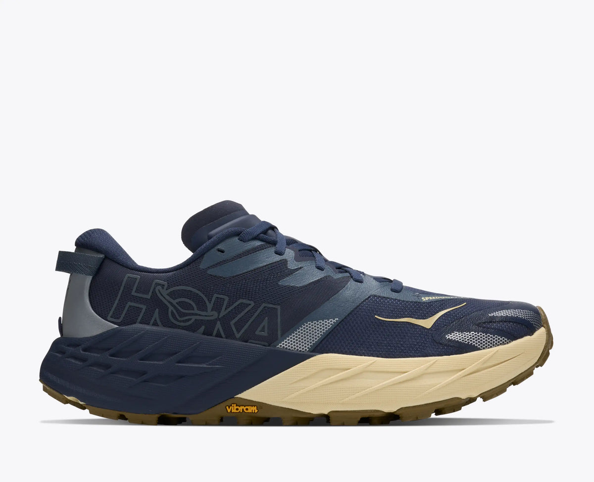 HOKA Speedgoat 7 – Varsity Navy/Barley Flour – view 1