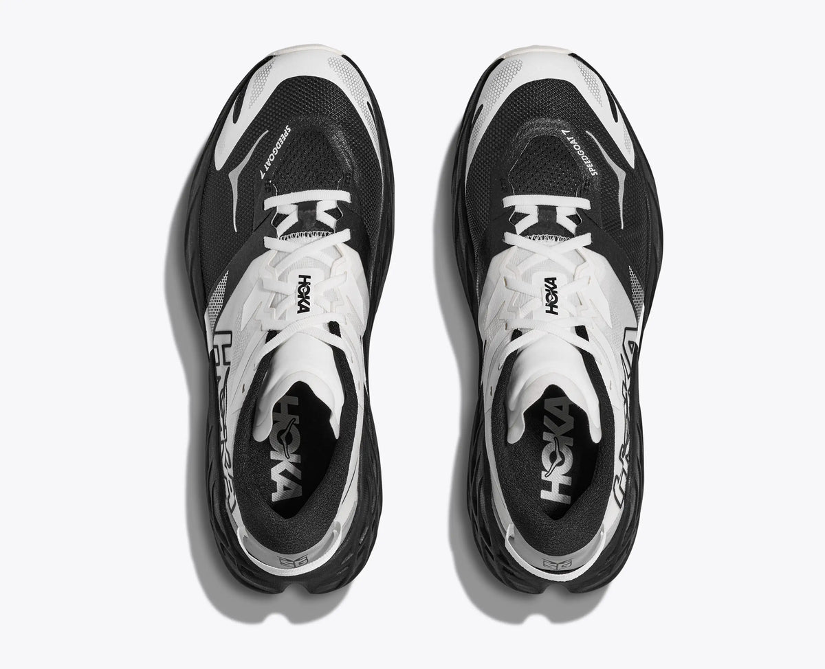 HOKA Women's Speedgoat 7 – Black/White – view 2