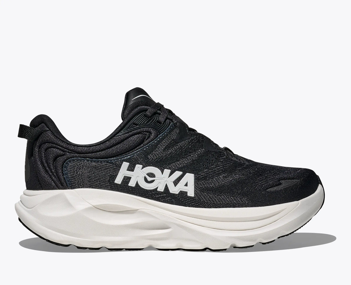 HOKA Women's Gaviota 6 – Black/White – view 1