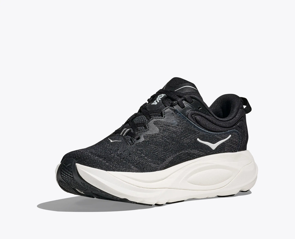 HOKA Women's Gaviota 6 – Black/White – view 3