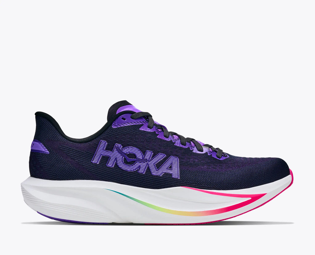HOKA Women's Mach 7 – Carbon Black/Cosmic Purple – view 1