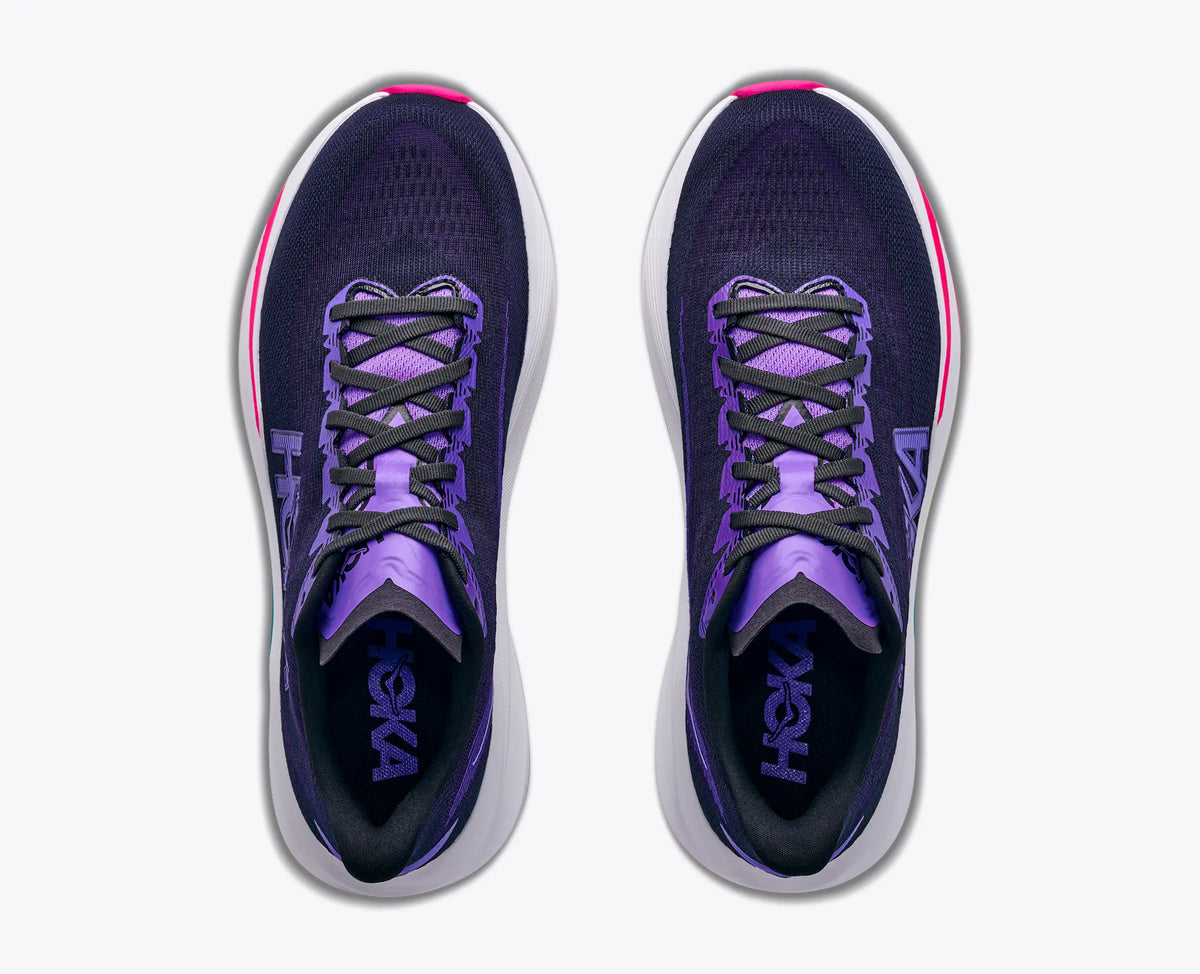 HOKA Women's Mach 7 – Carbon Black/Cosmic Purple – view 2