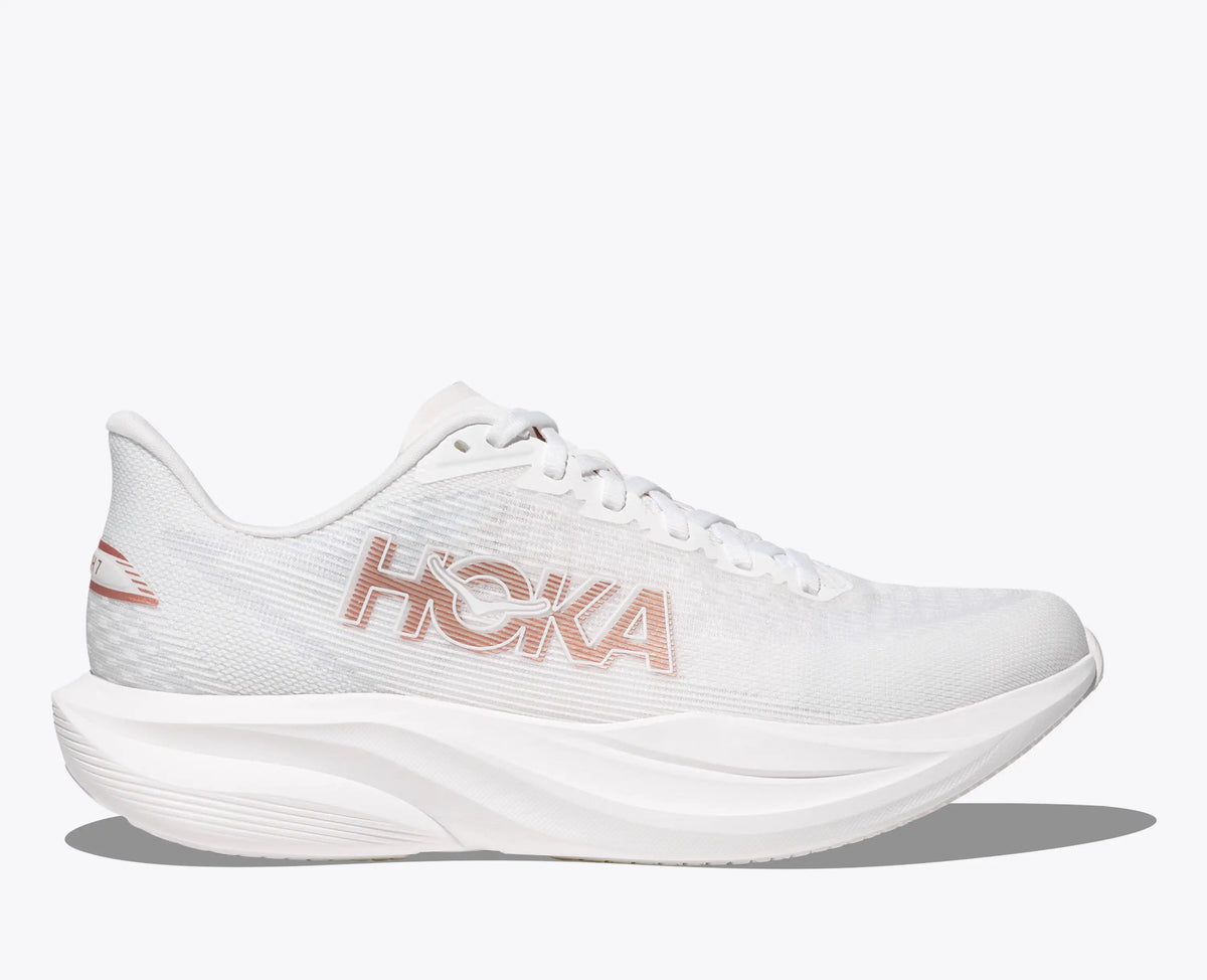 HOKA Women's Mach 7 – Frost/Rose Gold – view 1