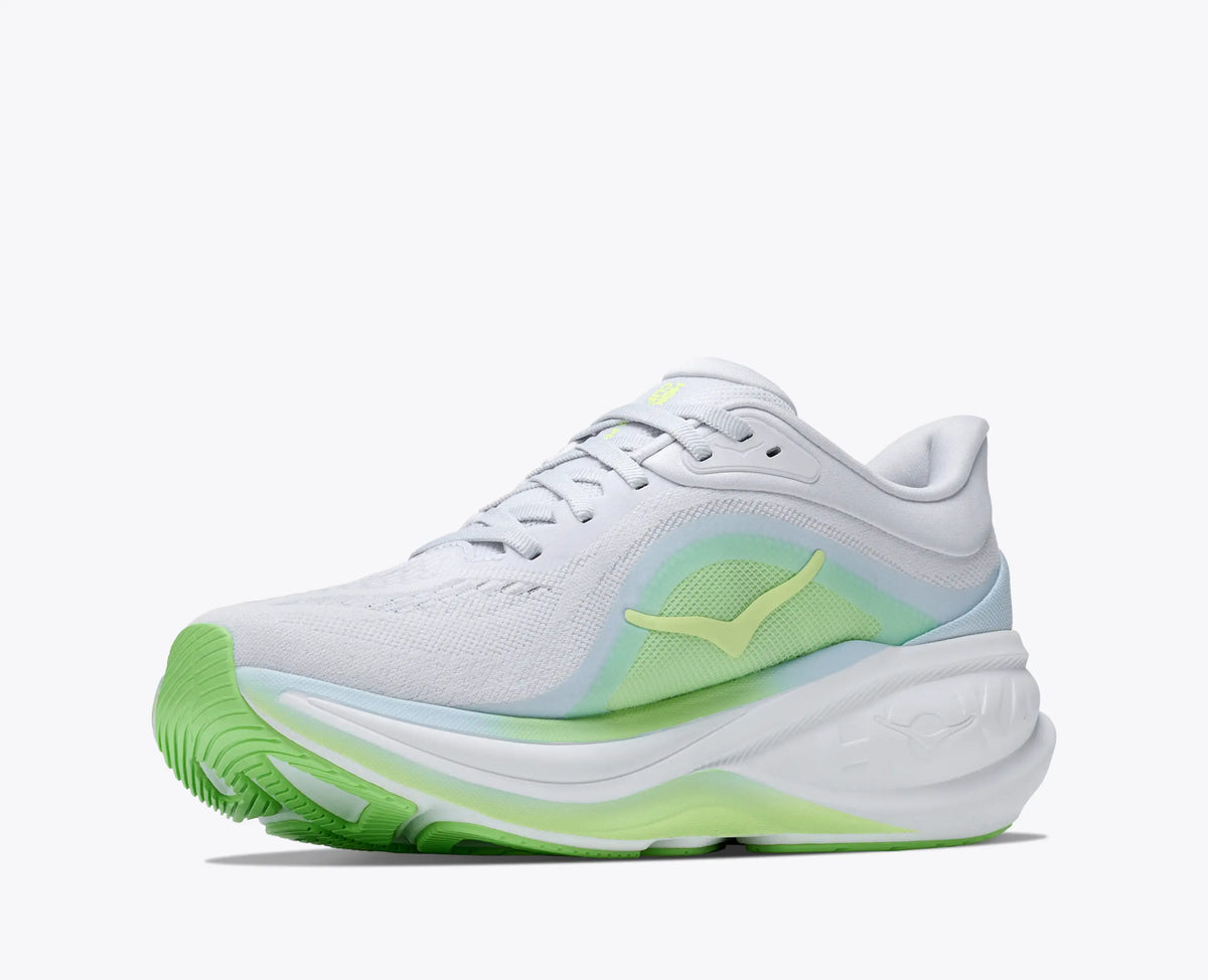 HOKA Women's Clifton PRO – Cosmic Grey/Neon Yuzu – view 2