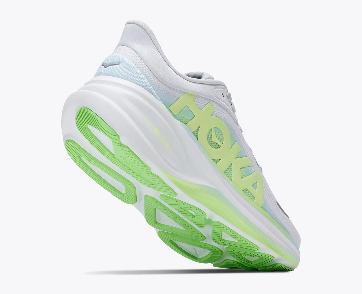 HOKA Women's Clifton PRO – Cosmic Grey/Neon Yuzu – view 3