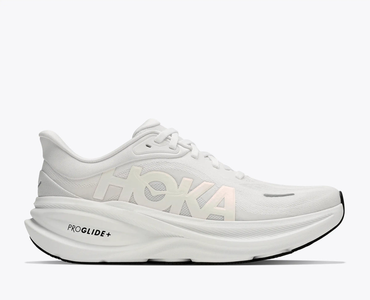 HOKA Women's Clifton PRO – White/White – view 1