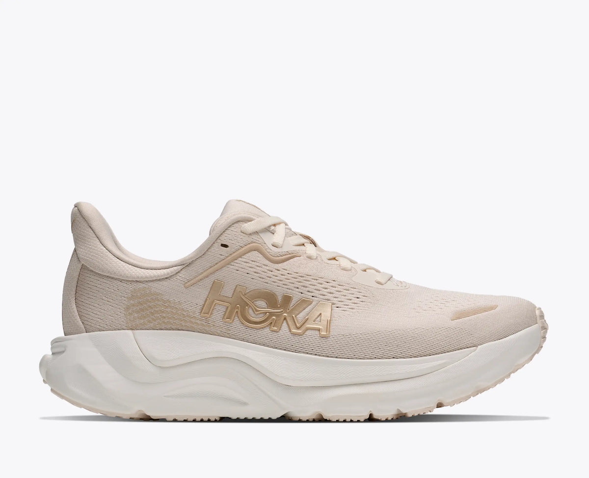HOKA Women's Arahi 9 – Alabaster/Oat Milk – view 1