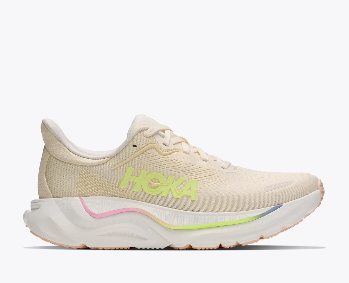 HOKA Women's Arahi 9 – Vintage Yellow/Alabaster – view 1