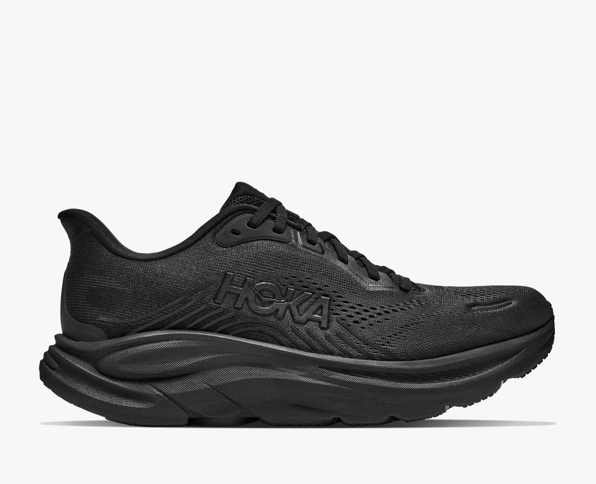 HOKA Clifton 11 – Black/Black – view 1