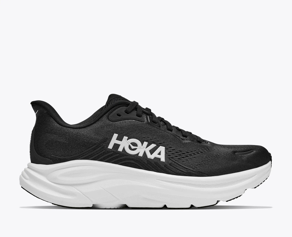 HOKA Women's Clifton 11 – Black/White – view 1