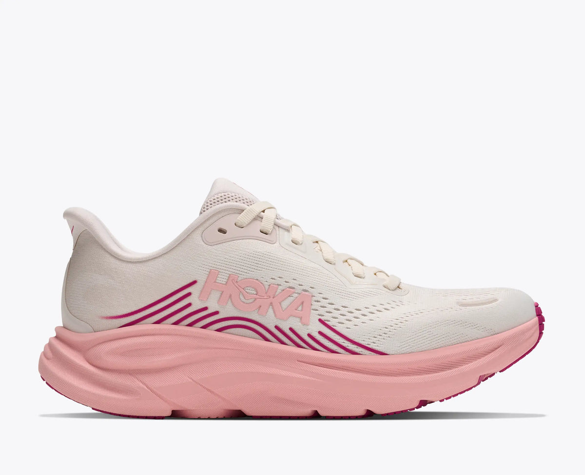 HOKA Women's Clifton 11 – Rose Cream/Dewy Pink – view 1