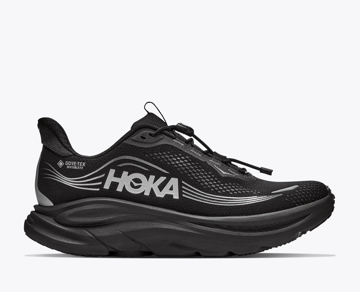 HOKA Clifton 11 GTX – Black/Black – view 1