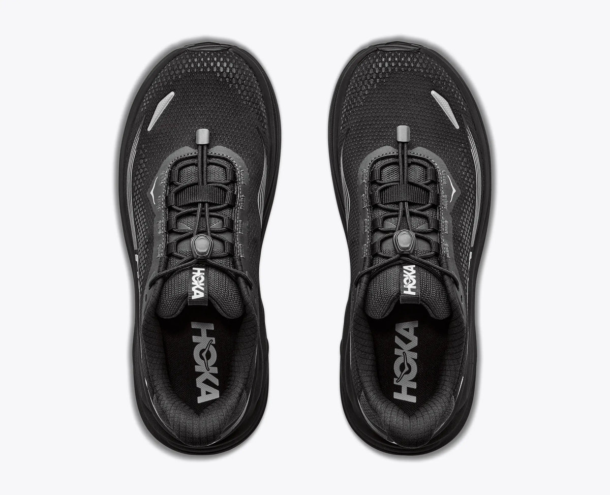 HOKA Clifton 11 GTX – Black/Black – view 2