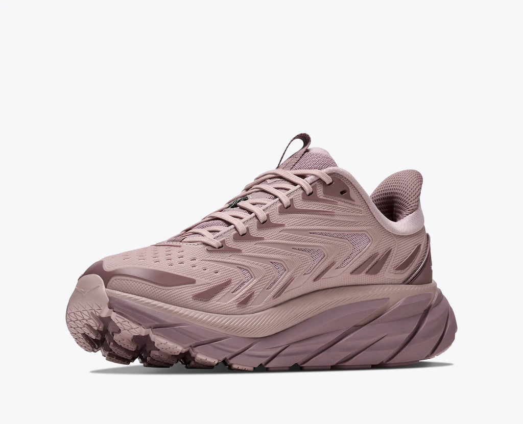 HOKA Women's Clifton UTL – Pink Opal/Deep Mauve – view 3