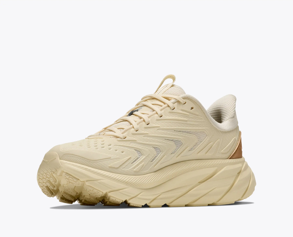 HOKA Women's Clifton UTL – Vintage Yellow/Gold – view 3