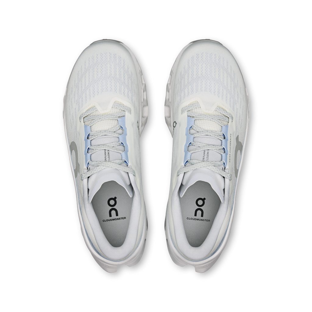 On Women's Cloudmonster 3 – White/Frost – view 2