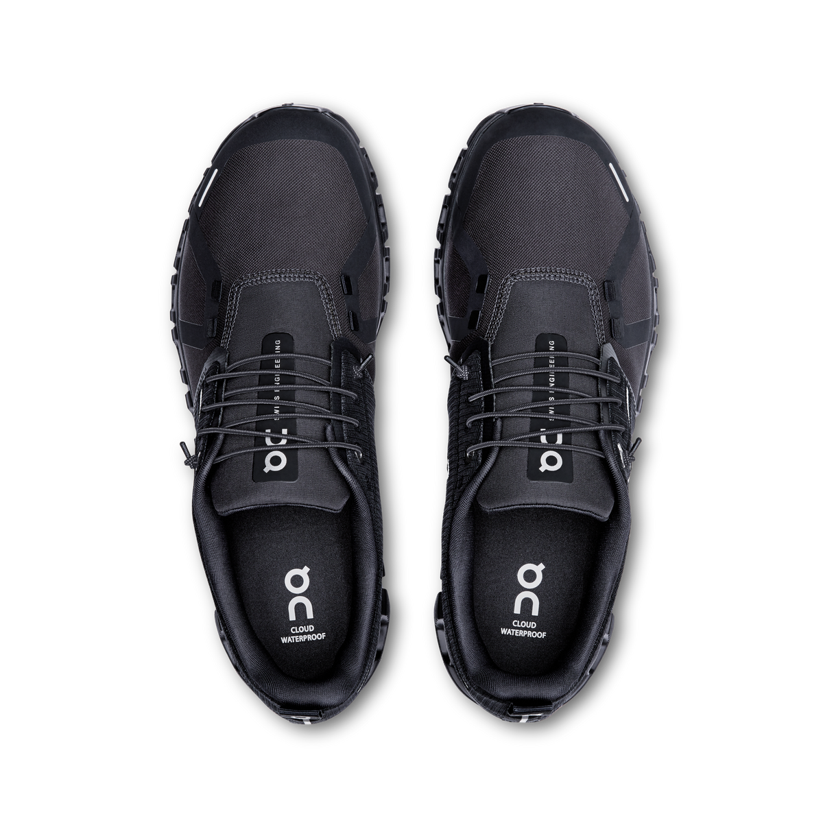 On Cloud 6 Waterproof – Black/Black – view 2