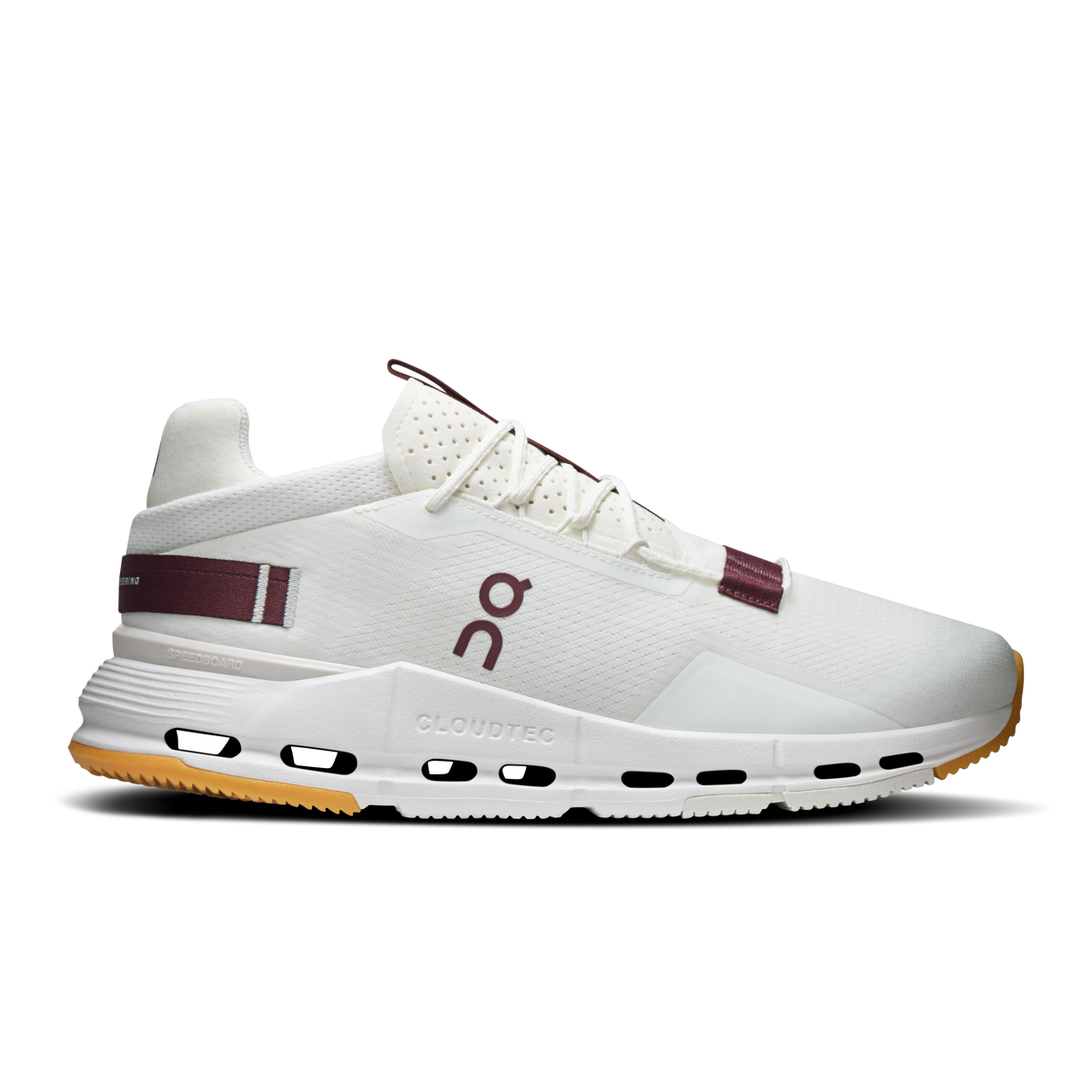 On Cloudnova 2 – Ivory/Maroon