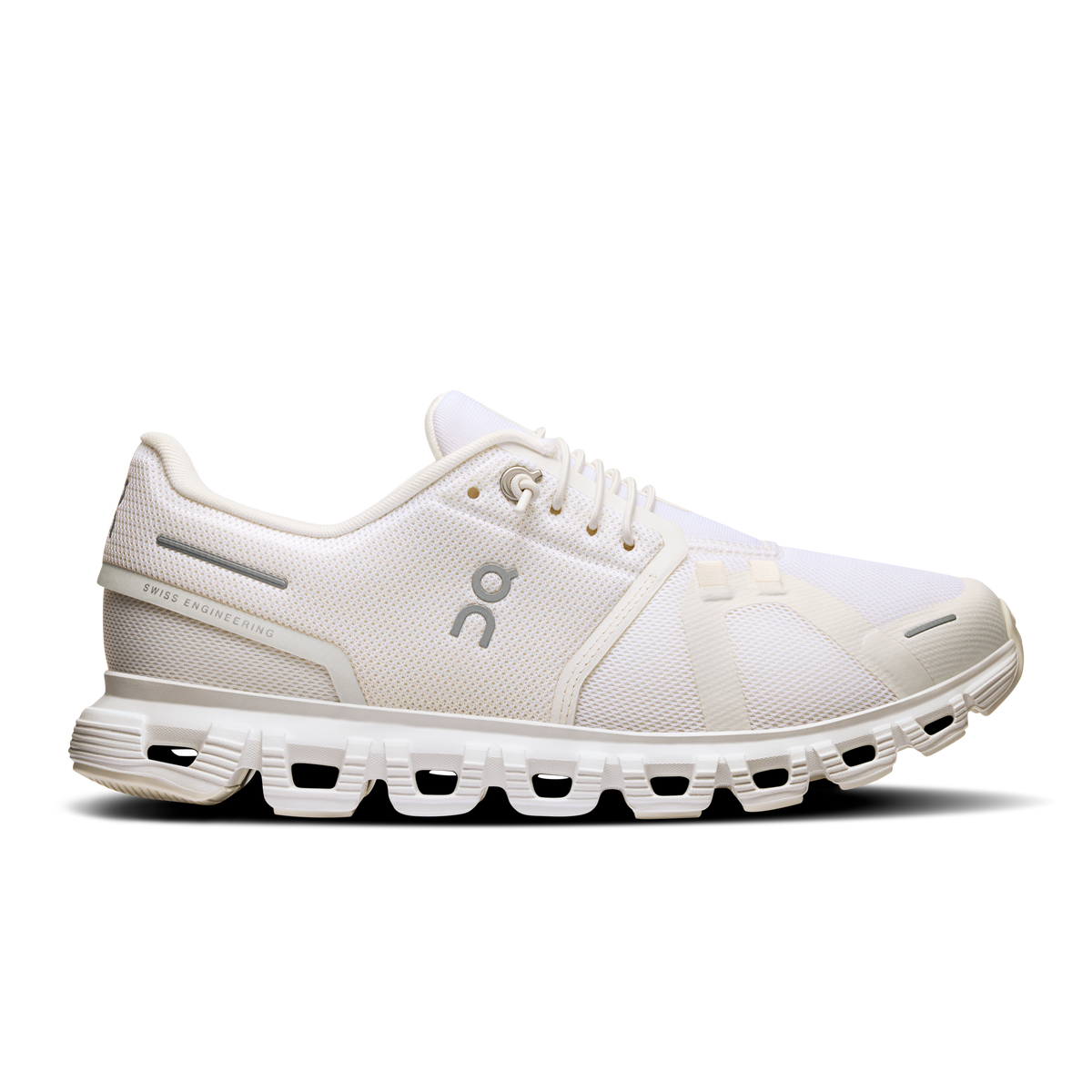 On Women's Cloud 6 – White/White – view 1