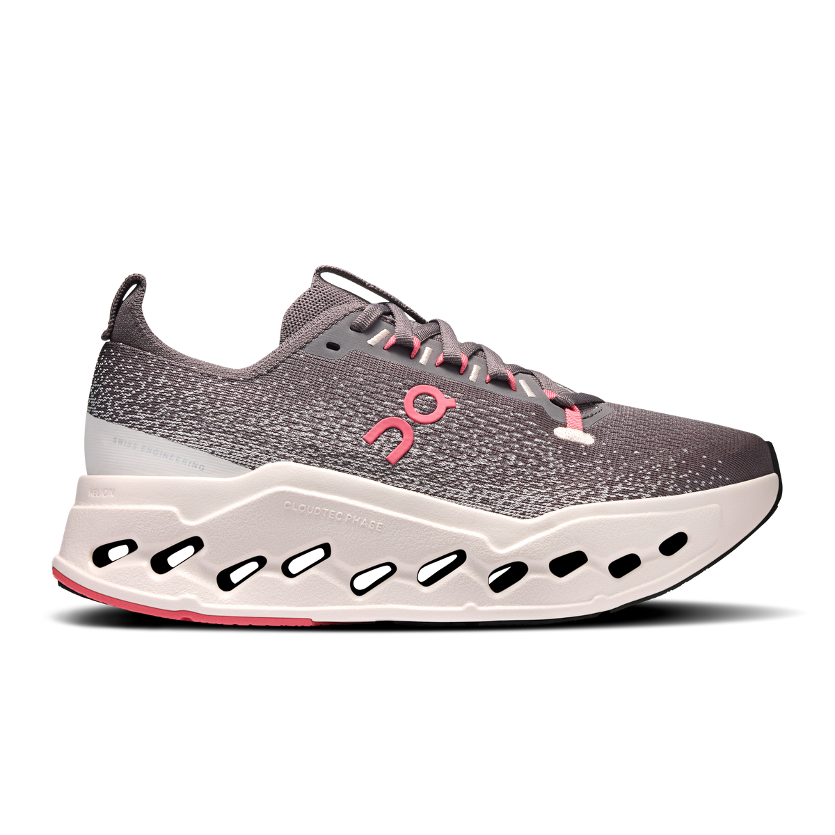 On Women's Cloudsurfer Max – Pebble/Oyster
