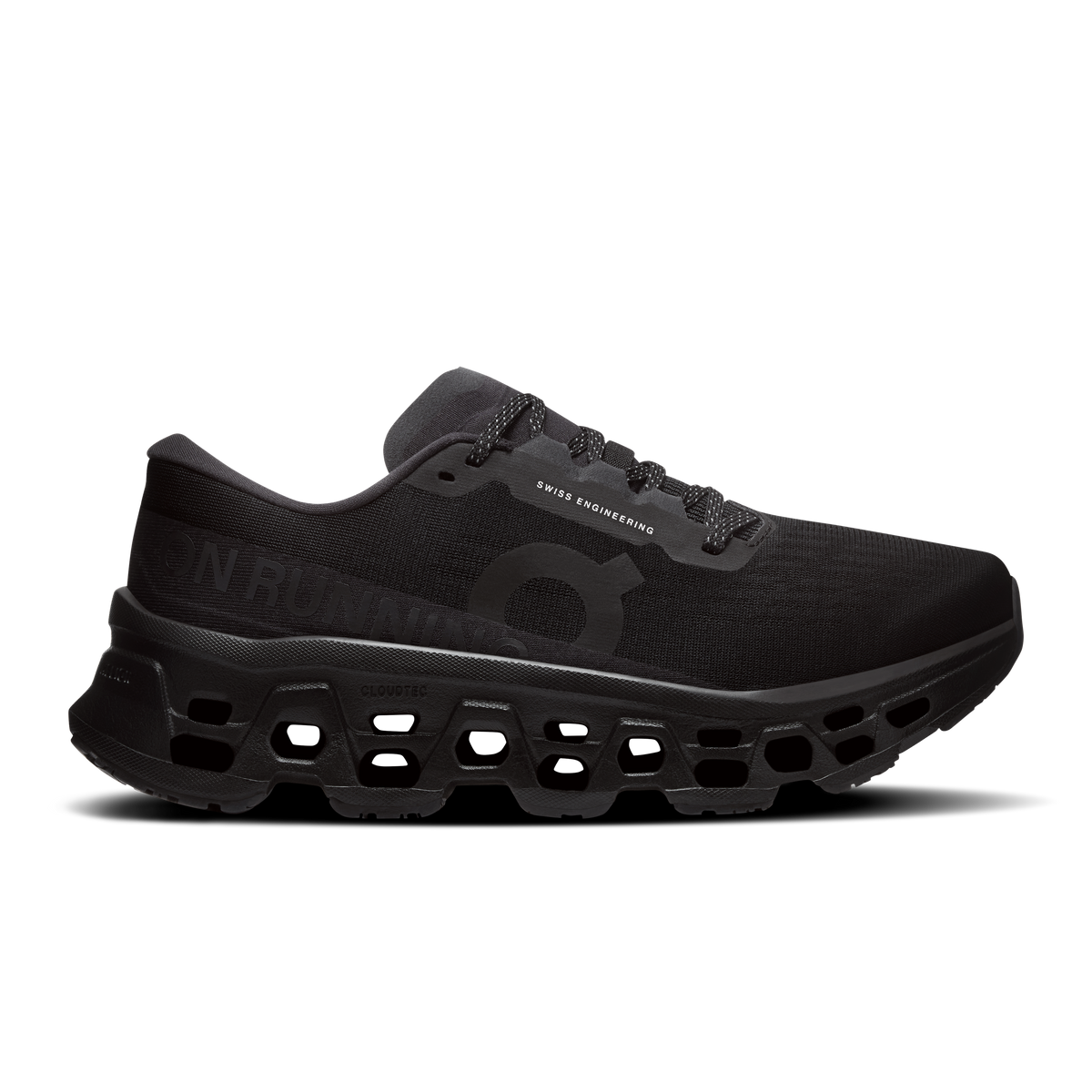 On Women's Cloudmonster 3 – Black/Black