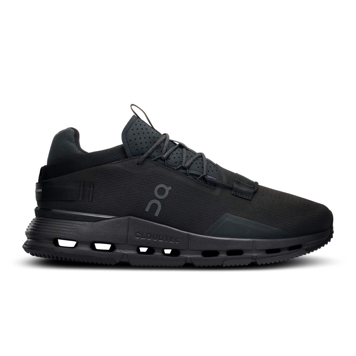On Cloudnova 2 – All Black – view 1