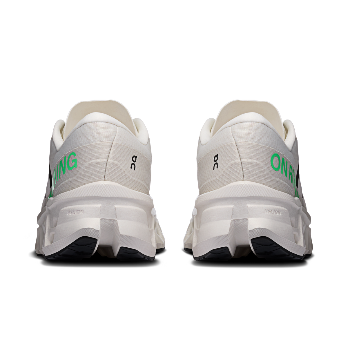 On Cloudmonster 3 – Ivory/Ivory – view 5