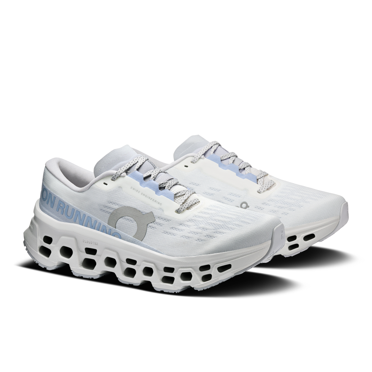 On Women's Cloudmonster 3 – White/Frost – view 6