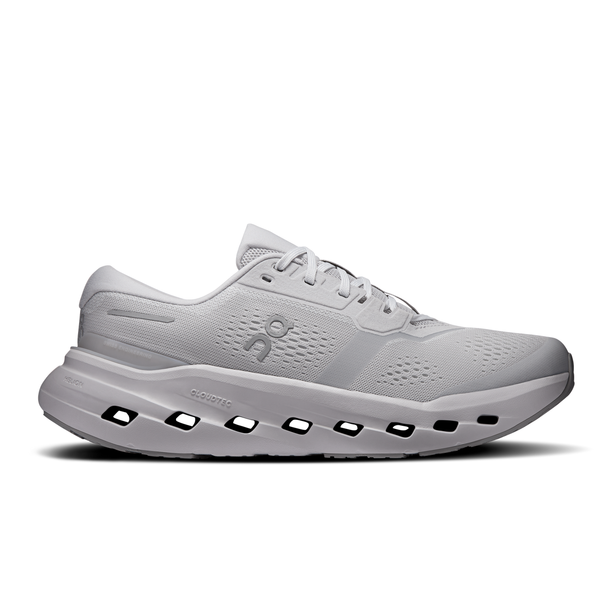 On Cloudrunner 3 – Glacier/Alloy – view 1