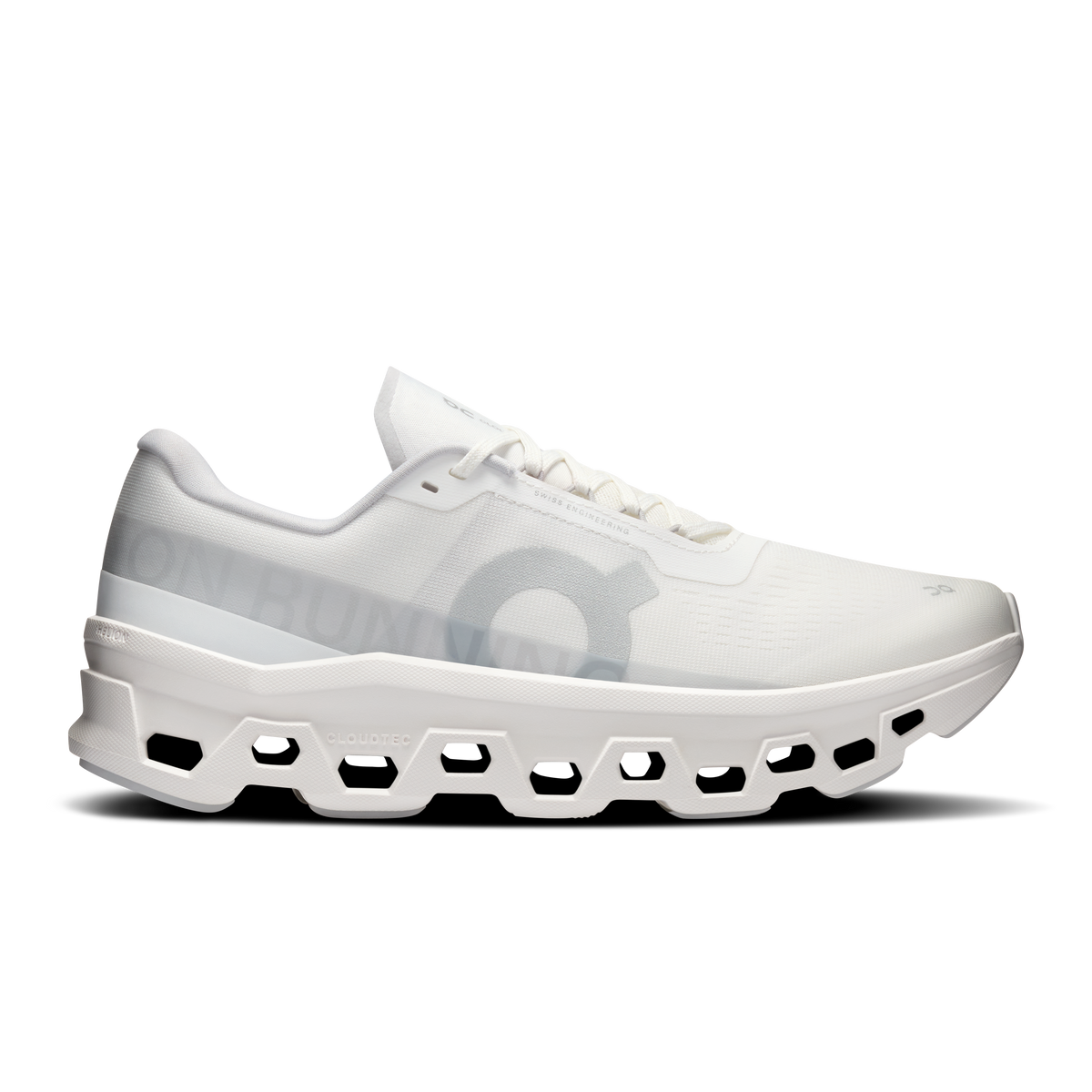 On Cloudmonster – White/White