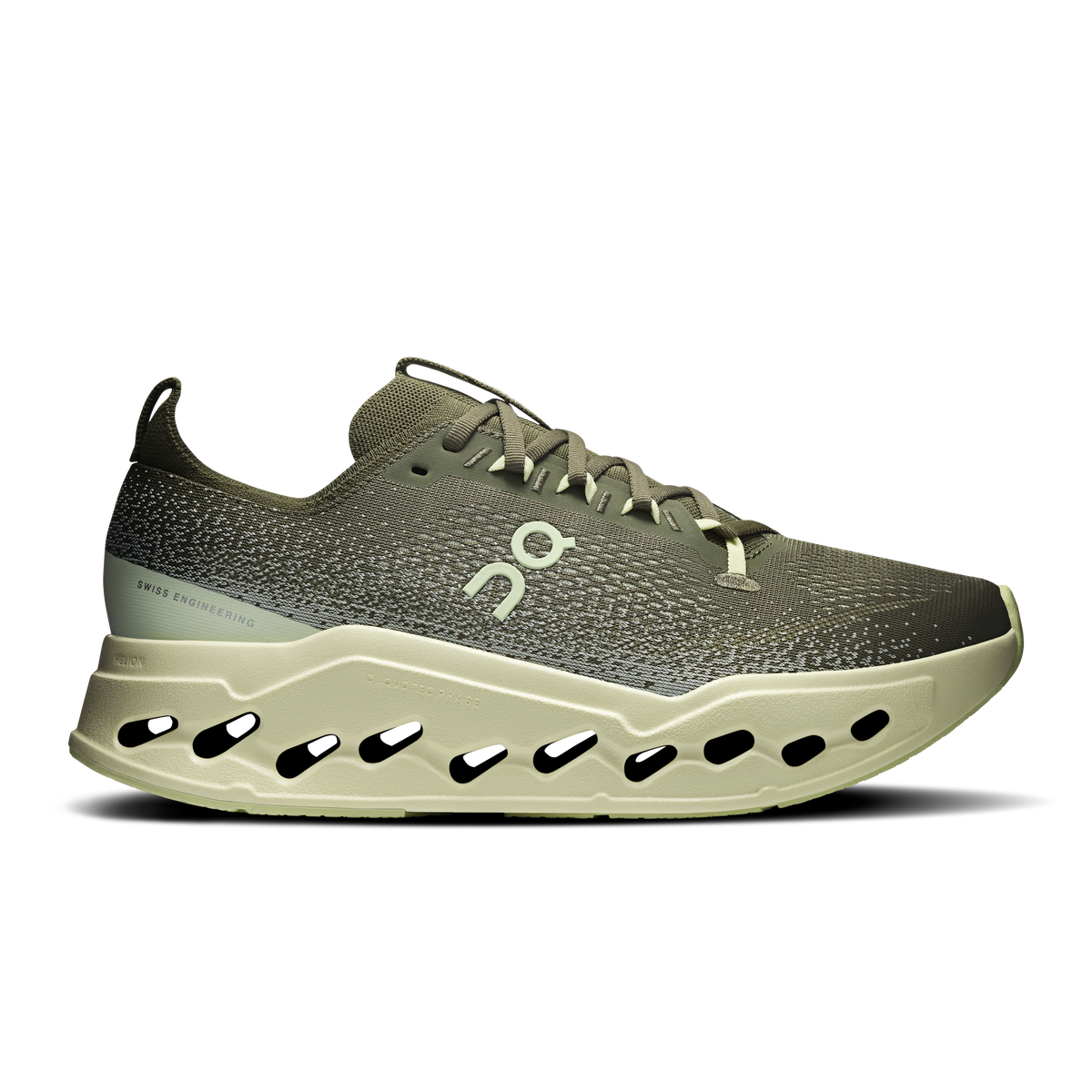 On Cloudsurfer Max – Olive/Seedling