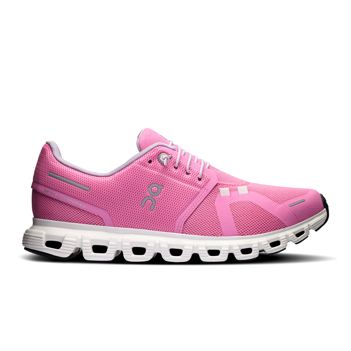 On Women's Cloud 6 – Raspberry/White