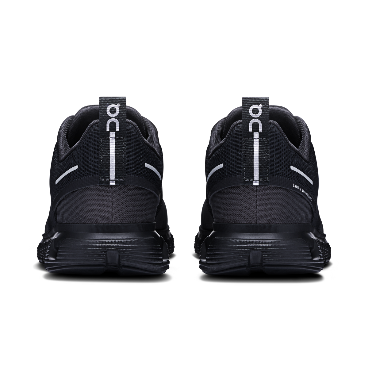 On Women's Cloud 6 Waterproof – Black/Black – view 5