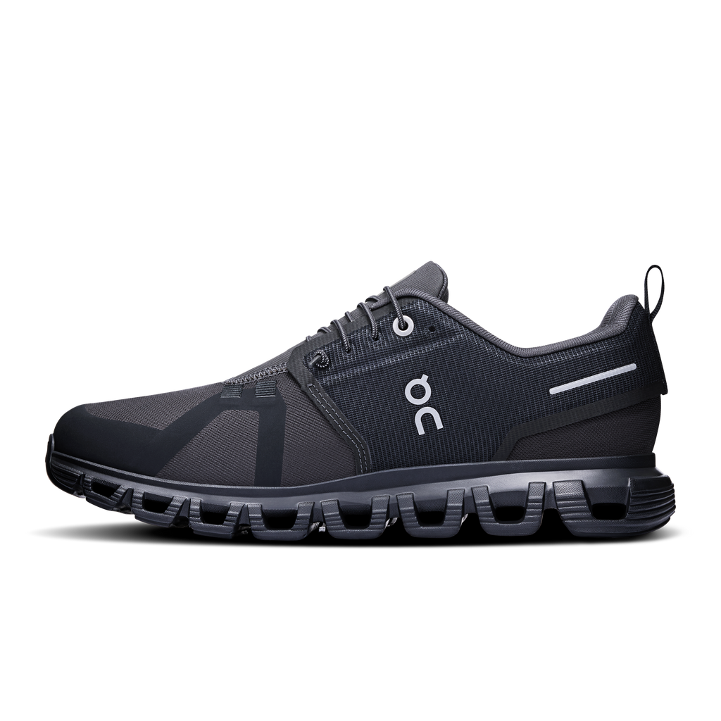 On Women's Cloud 6 Waterproof – Black/Black – view 4