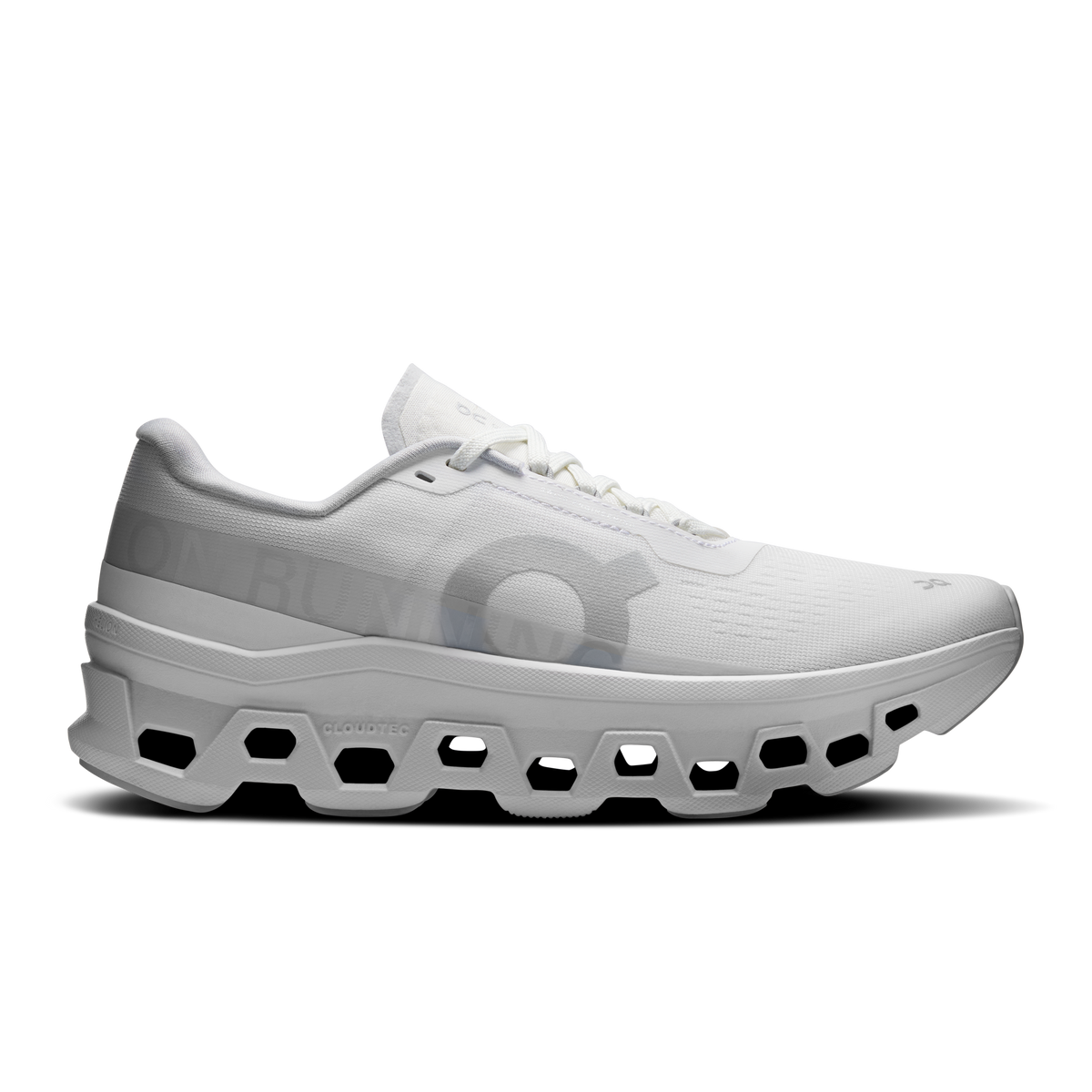 On Women's Cloudmonster – White/White