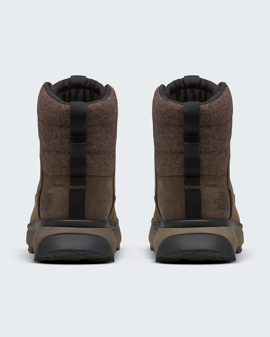 The North Face Bergen Leather Waterproof – Demitasse Brown/TNF Black