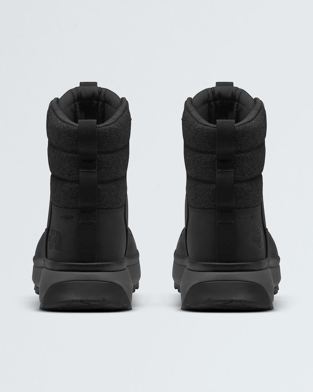 The North Face Bergen Leather Waterproof – TNF Black/TNF Black