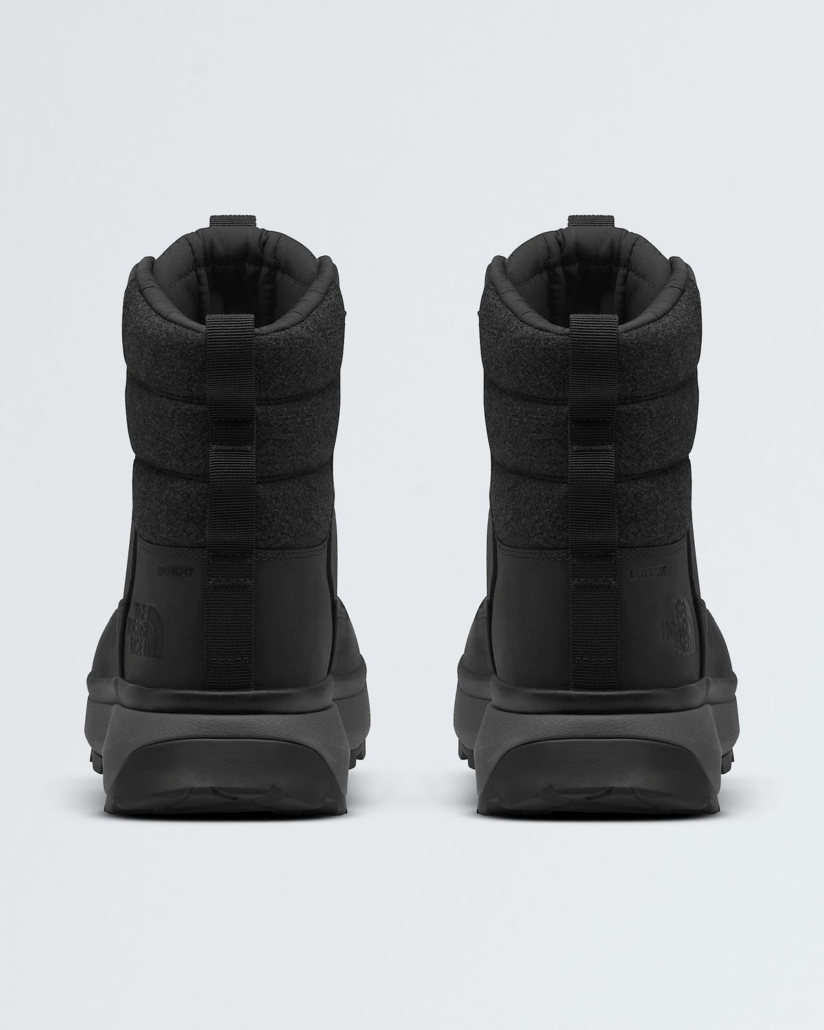 The North Face Bergen Leather Waterproof – TNF Black/TNF Black