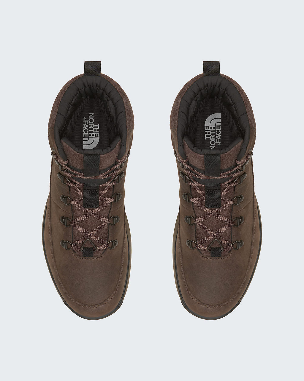 The North Face Bergen Leather Waterproof – Demitasse Brown/TNF Black