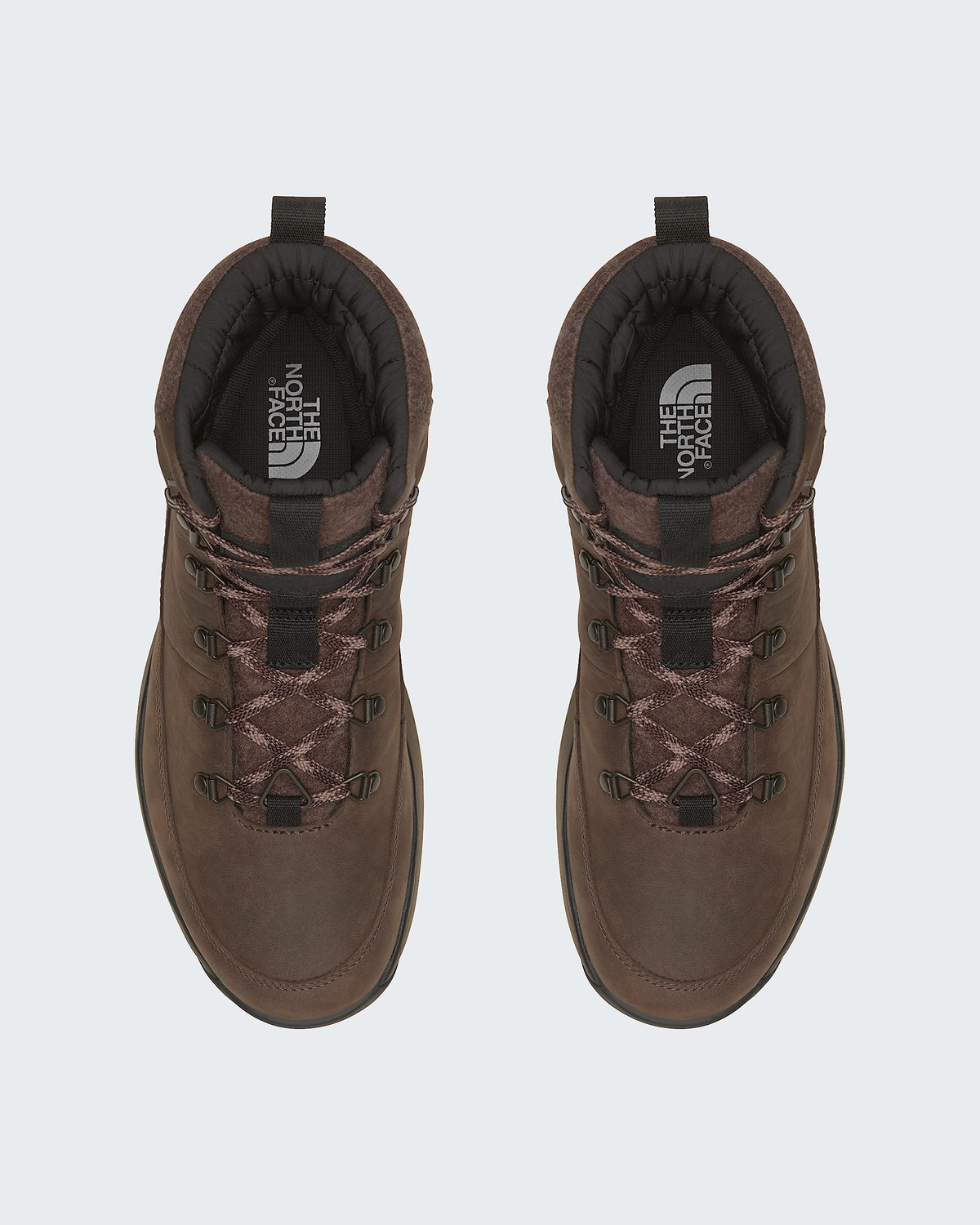 The North Face Bergen Leather Waterproof – Demitasse Brown/TNF Black