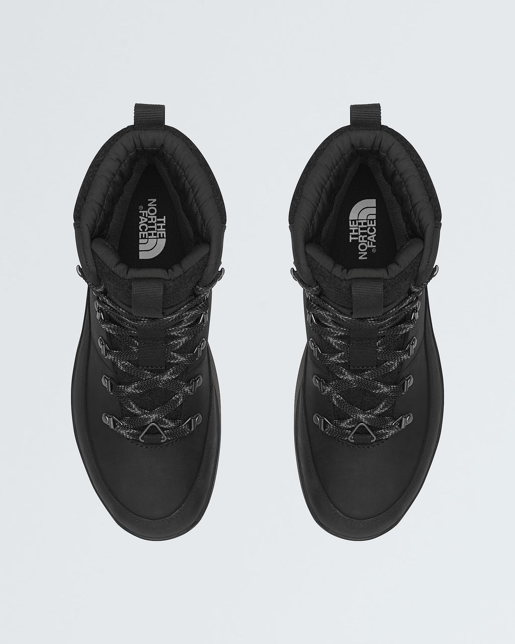 The North Face Bergen Leather Waterproof – TNF Black/TNF Black